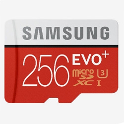 EVO Plus, une carte microSD de 256 Go