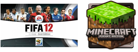 FIFA 2012 et Minecraft sont disponibles sur le Sony Ericsson Xperia PLAY 