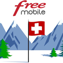 Forfait mobile Free : 25Go/mois d'Internet mobile depuis la Suisse sont inclus