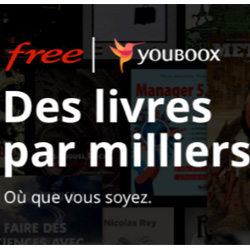 Free offre l'abonnement à la bibliothèque numérique de Youboox One Free offre l'abonnement à la bibliothèque numérique de Youboox One