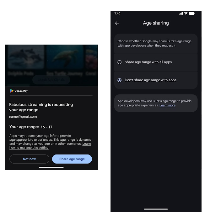 Google change les règles : les applications Android connaîtront désormais votre tranche d'âge Google change les règles : les applications Android connaîtront désormais votre tranche d'âge