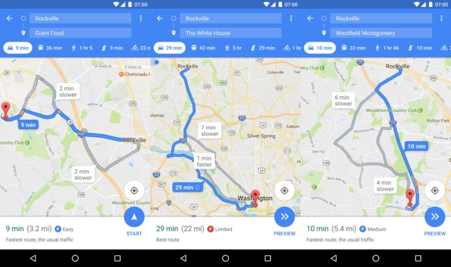 Google Maps : une nouvelle fonction qui aide à trouver une place de parking