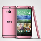 HTC dcline son  modle One M8 en rouge passion et rose glamour