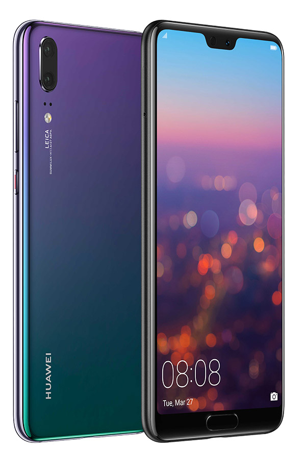 Huawei : la couleur Twilight est désormais disponible sur le P20