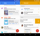 Inbox est optimis pour les tablettes Android et l'iPad