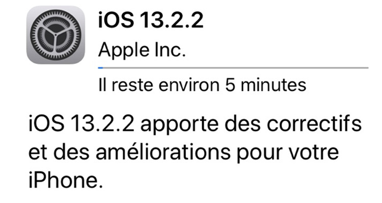 iOS 13.2.2 : le bug du multitâche est corrigé