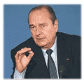 Jacques Chirac plaide pour le téléphone mobile partout en France Jacques Chirac plaide pour le téléphone mobile partout en France