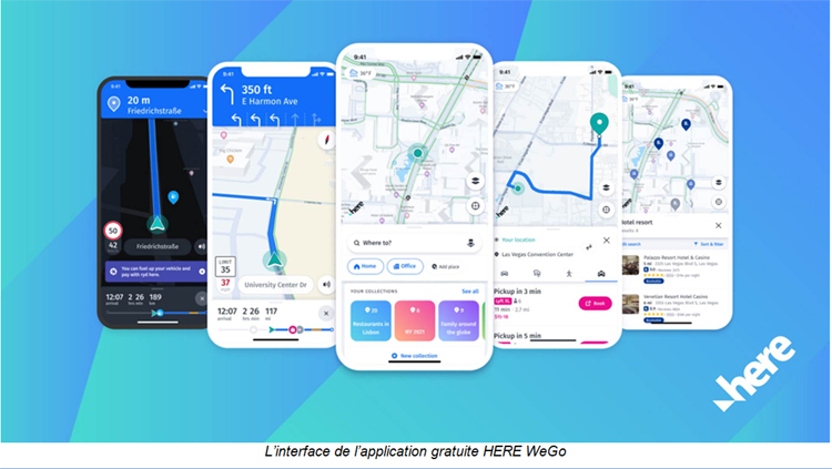 L'application de navigation HERE WeGo permet désormais de réserver un hôtel ou de payer son carburant