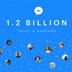 Facebook: son application Messenger a atteint les 1,2 milliards d'utilisateurs