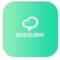 L'application sosquare rend social tous les lieux de la plante