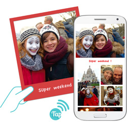 L'application Tapcards dpoussire la photo imprime