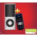 L'iPod nano 8 Go et le Nokia 1209 à 1 euro chez Simplicime L'iPod nano 8 Go et le Nokia 1209 à 1 euro chez Simplicime