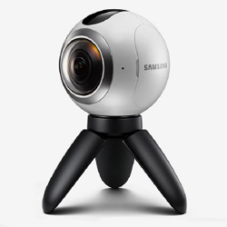 La Samsung Gear 360, une camra qui filme et partage des vidos  360 degrs 