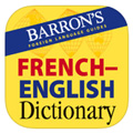 Le dictionnaire franais-anglais de Barron's est disponible sur iPhone