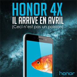 Le Honor 4X arrive bientôt en France Le Honor 4X arrive bientôt en France