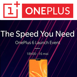 Le OnePlus 6 sera dévoilé à Londres le 16 mai 2018 Le OnePlus 6 sera dévoilé à Londres le 16 mai 2018