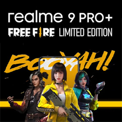 Le realme 9 Pro+ se dote d'une version Edition Limitée Free Fire