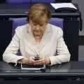 Le smartphone d'Angela Merkel sous espionnage
