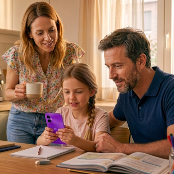 Le smartphone qui grandit avec l'enfant : SPC lance Circles et WUUM pour accompagner les familles