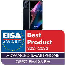 Les EISA Awards récompensent l'Oppo Find X3 Pro Les EISA Awards récompensent l'Oppo Find X3 Pro