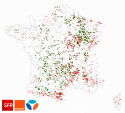 Les oprateurs mobiles vont mettre un terme aux "zones blanches" en 3 ans