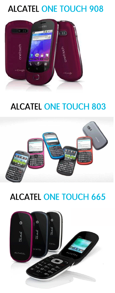 Les petits nouveaux d’Alcatel One Touch arrivent en cette fin d'année