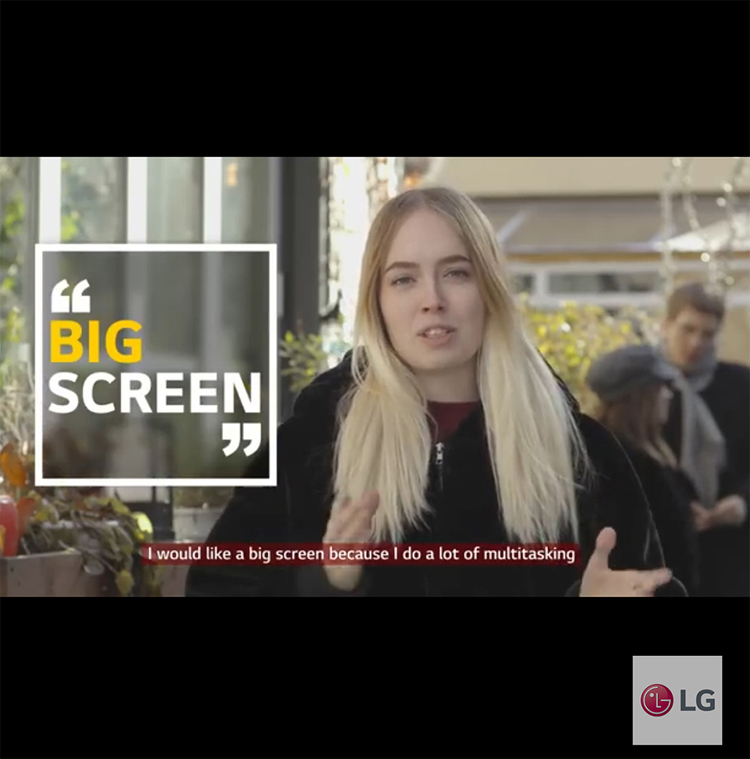 LG annonce un écran au format unique de 18:9