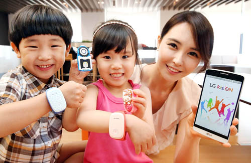 LG lance un bracelet connecté pour garder un œil sur ses enfants