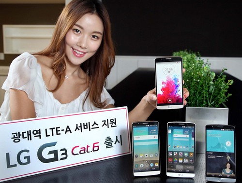 LG présente le G3  compatible  4G+