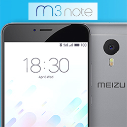 Meizu lance le M3 Note, un smartphone de 5.5 pouces