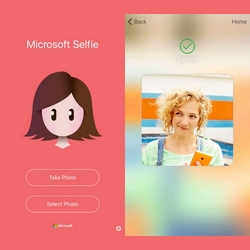 Microsoft Selfie : une application pour iOS