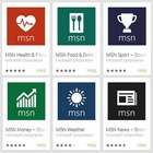Microsoft propose cinq applications MSN sur iOS et Android