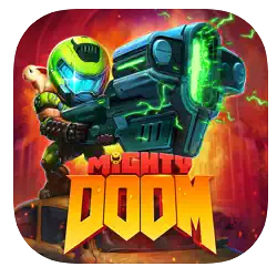 Mighty DOOM est disponible sur iOS et Android Mighty DOOM est disponible sur iOS et Android