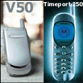 Motorola lance deux nouveaux téléphones WAP : le V50 et le Timeport 250