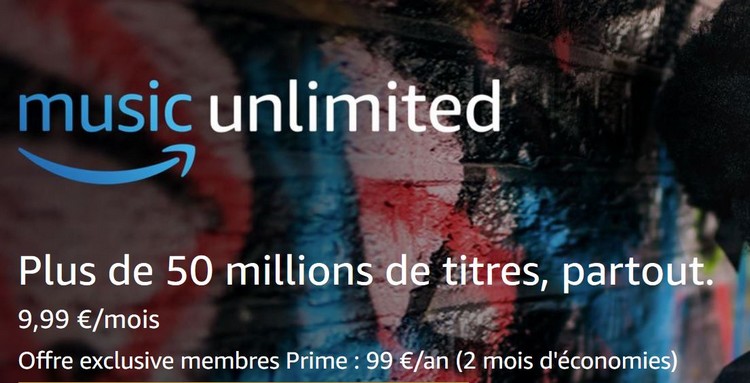 Le service Music Unlimited d'Amazon débarque en France