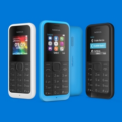 Nokia 105 : deux feature phones à 20 $ signés Microsoft Microsoft : Nokia 105, un feature phone à 20 $ avec un mois d'autonomie