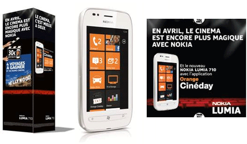 Nokia et Orange lancent un jeu concours avec le Nokia Lumia 710