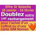 Nomad/St Valentin : 1er rechargement doublé