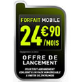 Numericable lance un forfait mobile illimité à 24,90€/mois