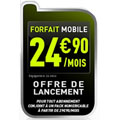 Numericable lance un forfait mobile illimité à 24,90€/mois Numericable lance un forfait mobile illimité à 24,90€/mois