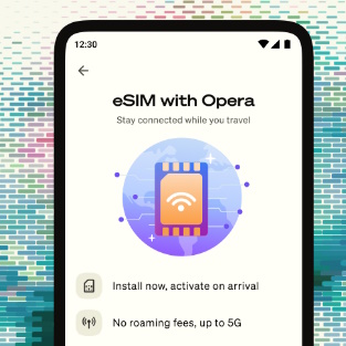 Opera intègre une eSIM directement dans son navigateur Android et offre 3 Go gratuits Opera intègre une eSIM directement dans son navigateur Android et offre 3 Go gratuits