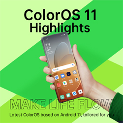 Oppo lance l'interface ColorOS 11 basée sur Android 11
