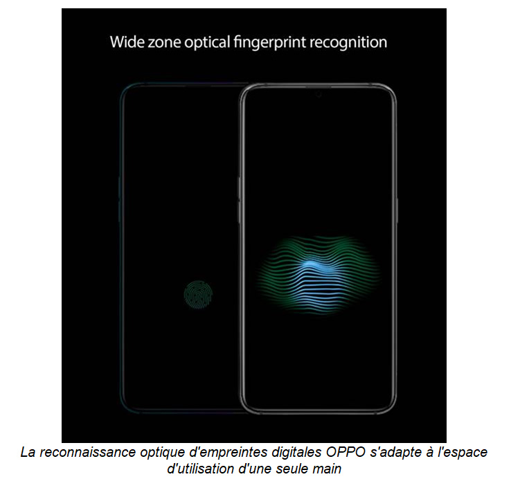 Oppo va lancer une nouvelle génération de capteurs biométriques