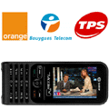 Orange, Bouygues Tlcom et TPS lancent leurs premires exprimentations de tlvision mobile DVB-H