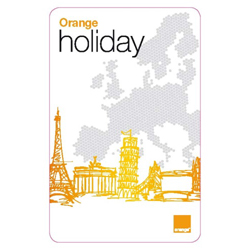 Orange holiday  s'tend  la zone Europe