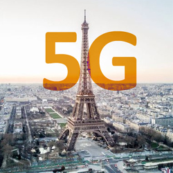 Orange, SFR, Free et Bouygues Telecom ouvrent leur rseau 5G  Paris en 3,5 GHz