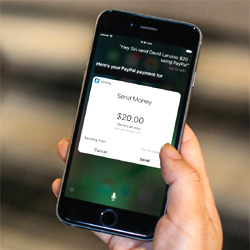 "Dis, Siri" : l'envoi d'argent est  simplifi avec PayPal