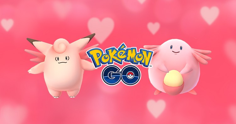 Pokémon GO : un évènement pour la Saint Valentin