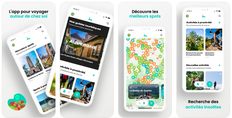 Prairy, une application collaborative conçue pour faciliter le tourisme de proximité