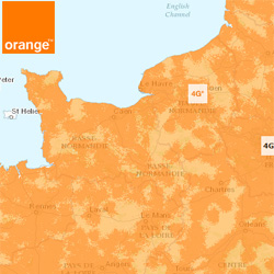 Près de 94% de la population normande sera couverte en 4G d'ici fin 2017 Couverture de bout de bout de l'autoroute A13 d'ici à 12 mois